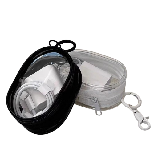 Mini Zippered Transparent Pouch