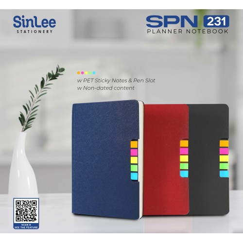 2023 Personalised Notebook / Diary / Christmas Daily Planner Notebook leather cover SPN 231