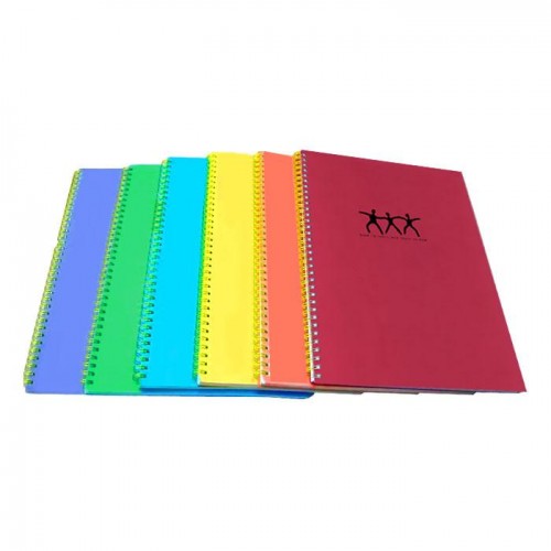 A4 Spiral Bound Lined Notebook (60 SHEETS/PACK) - 120PAGES