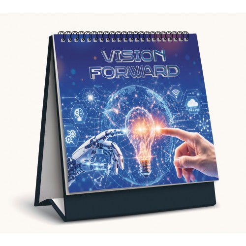2027 Singapore Calendar With School Holiday - Vision Forward Theme- S7801