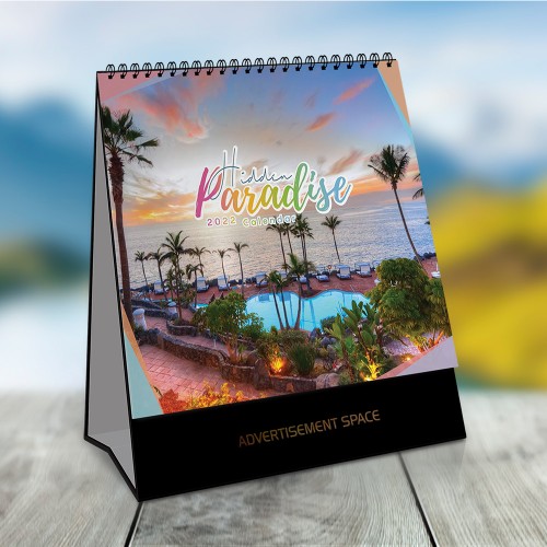 2022 Singapore Calendar With School Holiday - Hidden Paradise Theme